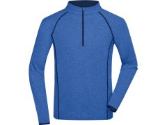 Daiber JN 498 Pánské funkční tričko s&nbsp;dlouhým rukávem 02.0498 blue melange/navy