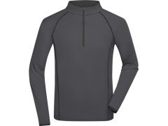 Daiber JN 498 Pánské funkční tričko s dlouhým rukávem 02.0498 titan/black