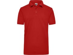Daiber JN 801 Pánské pracovní piqué polo z těžké bavlny 02.0801 red