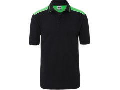 Daiber JN 858 Pánské pracovní piqué polo - Color 02.0858 black/lime green