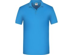 Daiber JN 874 Pánské pracovní bio piqué polo 02.0874 aqua