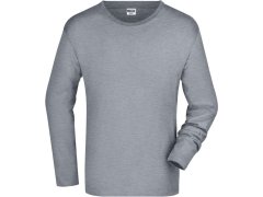 Daiber JN 913 Pánské tričko s dlouhým rukávem 02.0913 grey heather