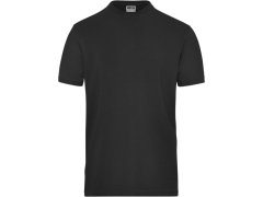 Daiber JN 1802 Pánské pracovní tričko z&nbsp;bio bavlny - Solid 02.1802 black