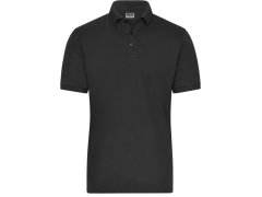 Daiber JN 1806 Pánské pracovní elastické bio polo - Solid 02.1806 black