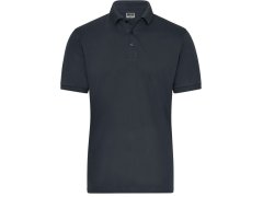 Daiber JN 1806 Pánské pracovní elastické bio polo - Solid 02.1806 carbon