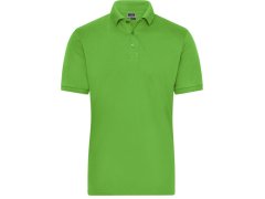 Daiber JN 1806 Pánské pracovní elastické bio polo - Solid 02.1806 lime green