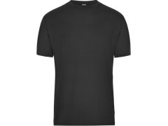 Daiber JN 1808 Pánské pracovní tričko z&nbsp;bio bavlny - Solid 02.1808 black
