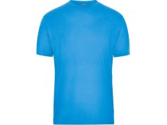 Daiber JN 1808 Pánské pracovní tričko z&nbsp;bio bavlny - Solid 02.1808 aqua