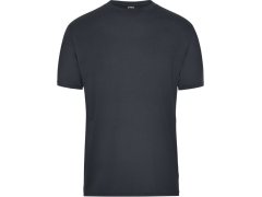 Daiber JN 1808 Pánské pracovní tričko z bio bavlny - Solid 02.1808 carbon