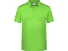Daiber 8010 Pánské piqué polo z&nbsp;bio bavlny 02.8010 lime green