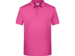 Daiber 8010 Pánské piqué polo z&nbsp;bio bavlny 02.8010 pink
