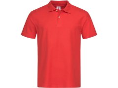 Stedman Polo Men Piqué polo 05.3000 scarlet red