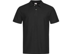 Stedman Polo Men Piqué polo 05.3000 black opal