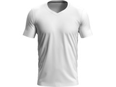 Stedman Stretch-T V-neck Pánské tričko s výstřihem do V 05.9610 white