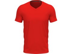 Stedman Stretch-T V-neck Pánské tričko s výstřihem do V 05.9610 scarlet red