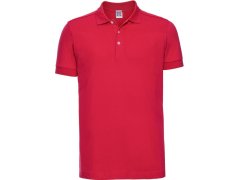 Russell Athletic 566M Pánské elastické piqué polo 10.566M classic red