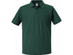 Russell Athletic 570M Pánské piqué polo "Authentic Eco" 10.570M bottle green