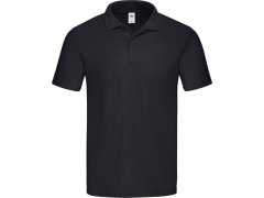 Fruit of the Loom Original Polo Pánské piqué polo 16.3050 black