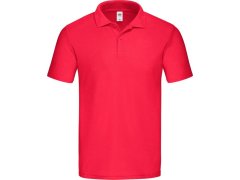 Fruit of the Loom Original Polo Pánské piqué polo 16.3050 red