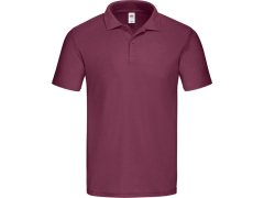 Fruit of the Loom Original Polo Pánské piqué polo 16.3050 burgundy