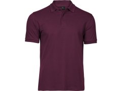 Tee Jays TJ 1405 Pánské luxusní těžké strečové piqué polo 18.1405 wine