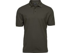 Tee Jays TJ 1405 Pánské luxusní těžké strečové piqué polo 18.1405 dark olive