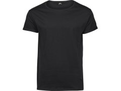 Tee Jays TJ 5062 Pánské tričko s rolovatelnými rukávy 18.5062 black
