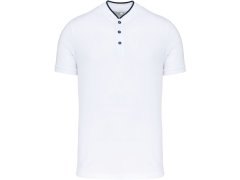 Kariban K 223 Pánské polo s&nbsp;mao límcem 20.K223 white/navy