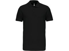 Kariban K 239 Pánské elastické piqué polo 20.K239 black