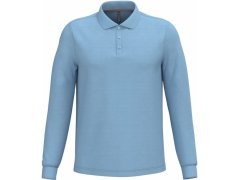 Kariban K 243 Pánské piqué polo s&nbsp;dlouhým rukávem 20.K243 sky blue