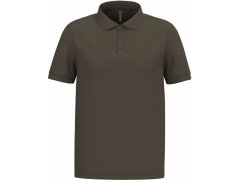 Kariban K 254 Pánské piqué polo 20.K254 dark khaki