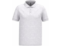 Kariban K 254 Pánské piqué polo 20.K254 ash heather