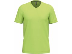 Kariban K 357 Pánské tričko s&nbsp;výstřihem do V 20.K357 lime