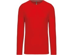 Kariban K 359 Pánské tričko s dlouhým rukávem 20.K359 red