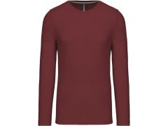 Kariban K 359 Pánské tričko s dlouhým rukávem 20.K359 wine