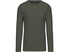 Kariban K 359 Pánské tričko s&nbsp;dlouhým rukávem 20.K359 dark khaki