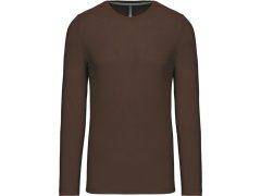 Kariban K 359 Pánské tričko s dlouhým rukávem 20.K359 chocolate
