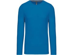 Kariban K 359 Pánské tričko s dlouhým rukávem 20.K359 tropical blue