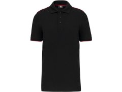 WK WK 270 Pánské pracovní piqué polo "Day-to-Day" 20.W270 black/red