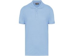 WK WK 274 Pánské pracovní piqué polo z&nbsp;těžké bavlny 20.W274 sky blue