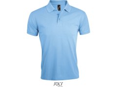 SOL´S Prime Men Pánské piqué polo z těžké bavlny 25.0571 sky blue
