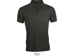 SOL´S Prime Men Pánské piqué polo z těžké bavlny 25.0571 dark grey