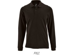 SOL´S Perfect LSL Men Pánské piqué polo s dlouhým rukávem 25.2087 black