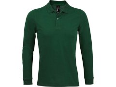 SOL´S Perfect LSL Men Pánské piqué polo s dlouhým rukávem 25.2087 bottle green