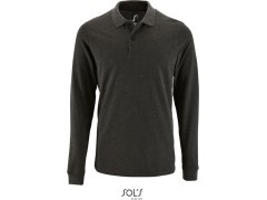 SOL´S Perfect LSL Men Pánské piqué polo s dlouhým rukávem 25.2087 charcoal melange