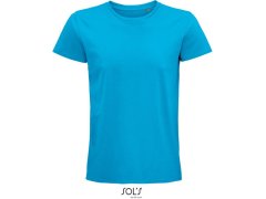 SOL´S Pioneer Men Pánské tričko z bio bavlny 25.3565 aqua