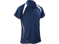 Spiro S 177M Pánské týmové piqué polo 29.177M navy/white