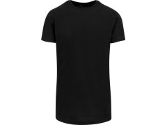 Build your Brand BY 028 Pánské tričko "Shaped Long" 56.0028 black