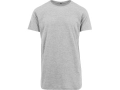 Build your Brand BY 028 Pánské tričko "Shaped Long" 56.0028 heather grey