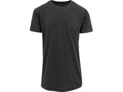 Build your Brand BY 028 Pánské tričko "Shaped Long" 56.0028 charcoal